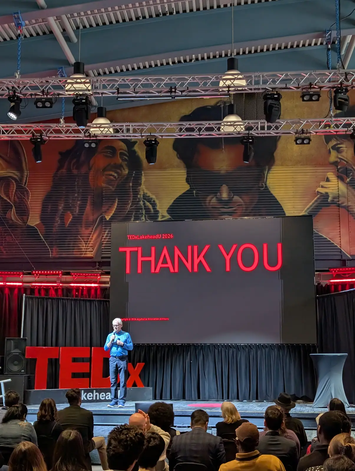 TEDxLakeheadU 2026 moment